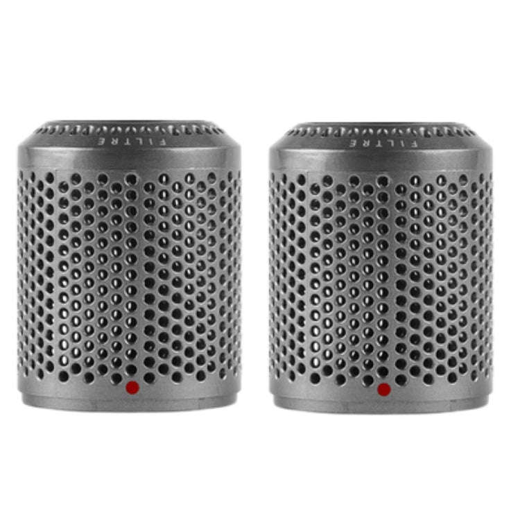 2 PCS Outer Cover Dust Filter for Dyson Hair Dryer HD01/HD03/HD08, Outer Filter Cover Grey, Outer...