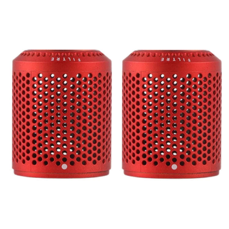 2 PCS Outer Cover Dust Filter for Dyson Hair Dryer HD01/HD03/HD08, Outer Filter Cover Grey, Outer...