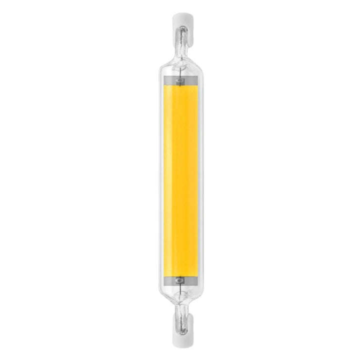 R7S LED COB Dimmer Glass Lamp Double-end Horizontal Plug-in Light, 78MM 10W, 118mm 20W
