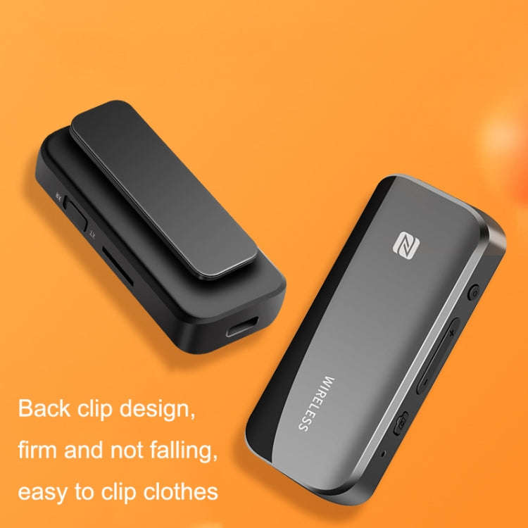 T40 2 In 1 Bluetooth 5.1 Receiver NFC Transmitter Car AUX Adapter, T40 2 In 1