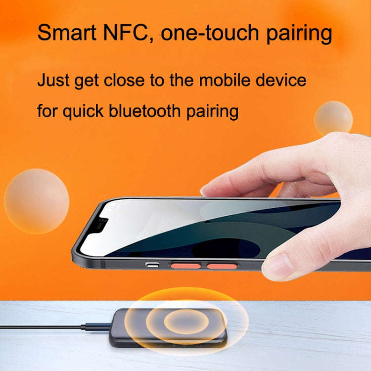 T40 2 In 1 Bluetooth 5.1 Receiver NFC Transmitter Car AUX Adapter, T40 2 In 1