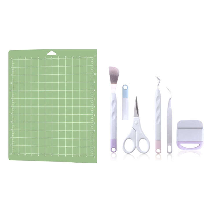 Vinyl Weeding Tool Set DIY Silhouette Embossed Engraving Tool, 5 In 1, 5 In 1+Cutting Pad, 5 In 1...