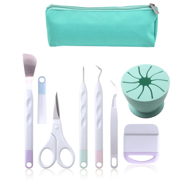 Vinyl Weeding Tool Set DIY Silhouette Embossed Engraving Tool, 5 In 1, 5 In 1+Cutting Pad, 5 In 1...