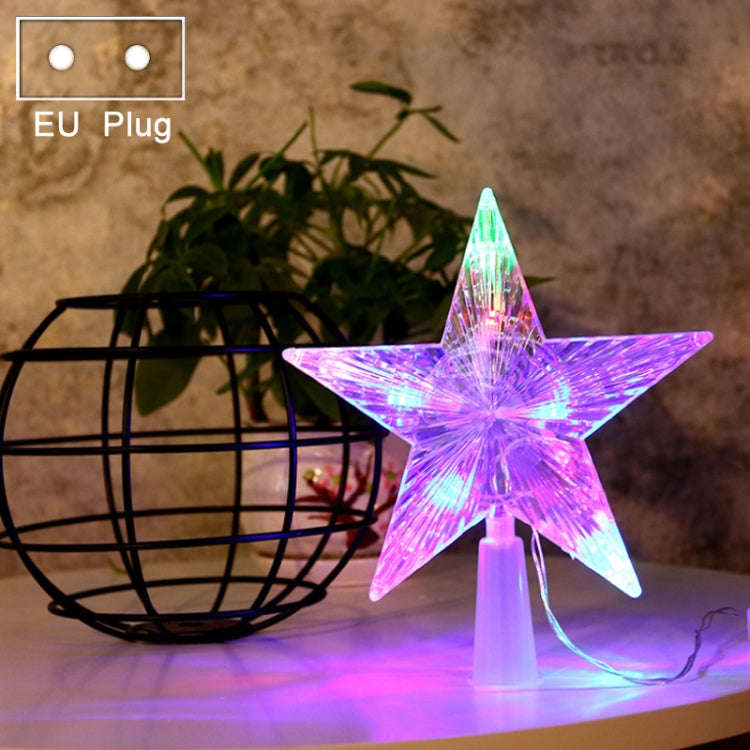 Christmas Tree Top Light LED Glowing Star Lights, Size:, Small Battery Model, Large Battery Model...