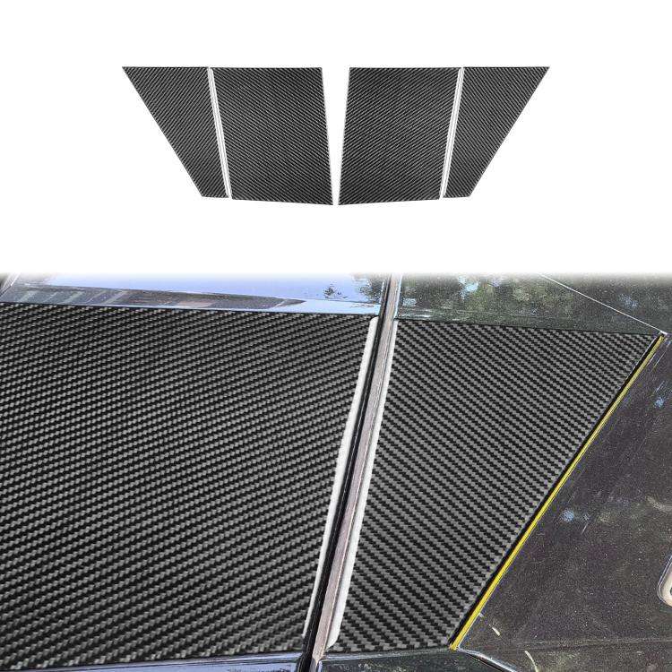 For Chevrolet Corvette C8 4pcs /Set Roof Camera Both Sides Stickers