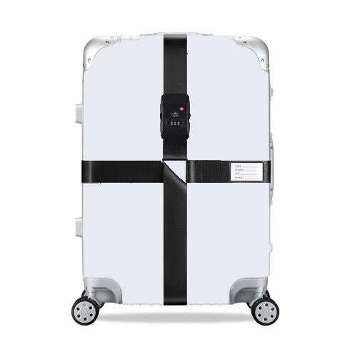 Luggage Reinforcement Straps Fixed Protective Rope With Combination Lock, Red, Blue, Black, Khaki...
