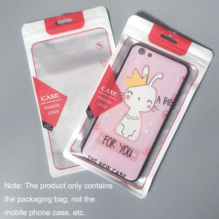 100PCS Phone Case Translucent Yin Yang Self-sealing Packaging Bag, 12x21cm(Blue), 12x21cm(Green),...