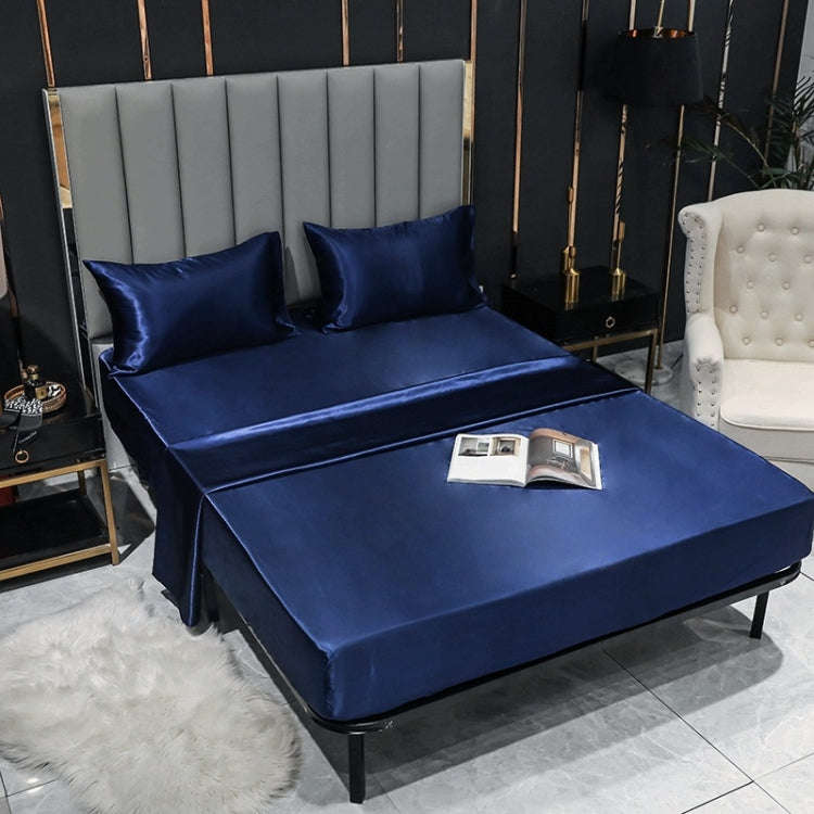 1 Pairs Ice Silk Pillowcase Home Textile Bedding, Size:, 50x75cm