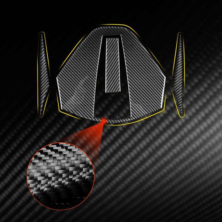 For Chevrolet Corvette C8 4pcs /Set Rear Roof Camera Sticker