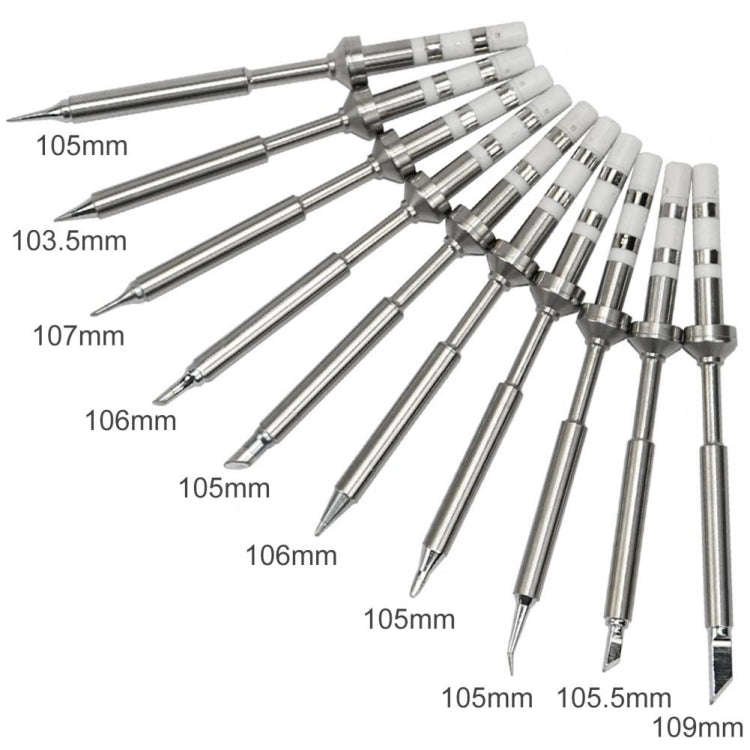 For TS100 Electric Iron Head Mini Lead-free Soldering Iron Tip, TS-B2, TS-I, TS-K, TS-KU, TS-BC2,...