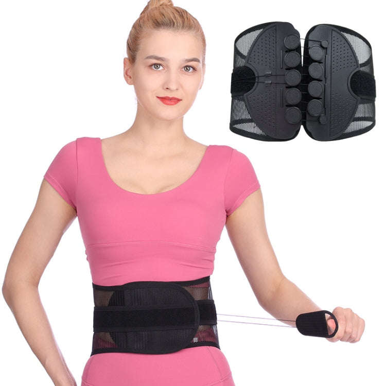 Adjustable Breathable Mesh Lumbar Support Belt, S, M, L, XL, XXL