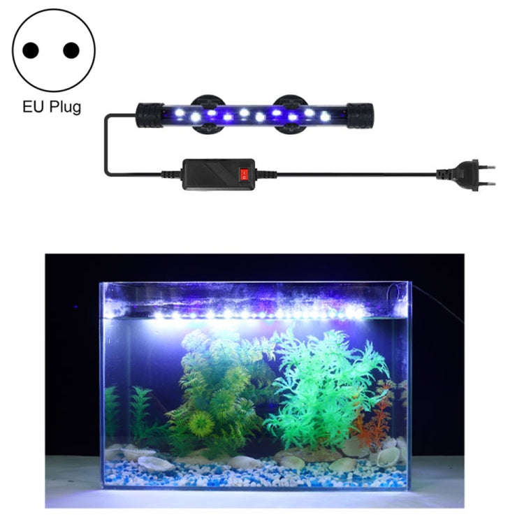 90-260V Aquarium Diving Light LED Fish Tank Light, Q20BW Blue+White Light, Q30BW Blue+White Light...