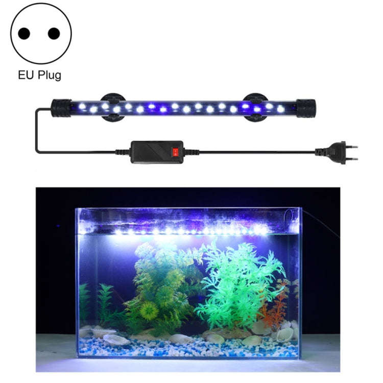 90-260V Aquarium Diving Light LED Fish Tank Light, Q20BW Blue+White Light, Q30BW Blue+White Light...
