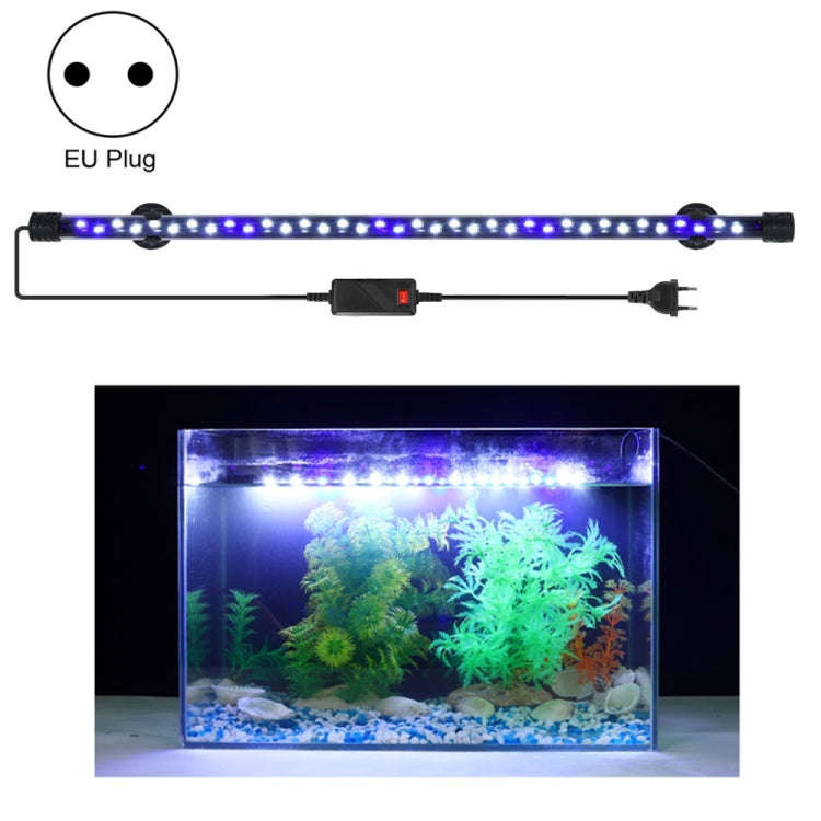 90-260V Aquarium Diving Light LED Fish Tank Light, Q20BW Blue+White Light, Q30BW Blue+White Light...