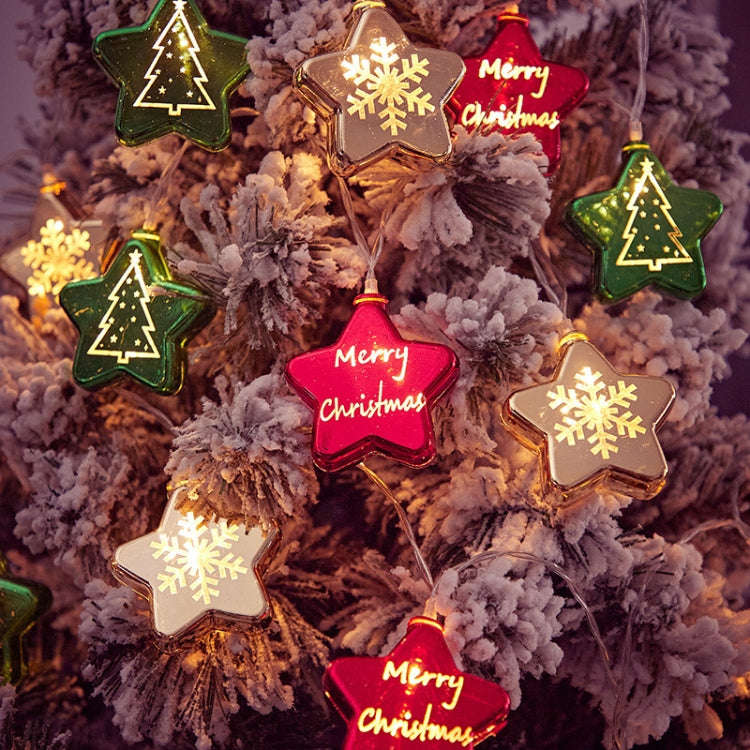 LED Christmas Decorative Ball Lights Party Scene Arrangement Lantern String, Spec:, Battery Type ...