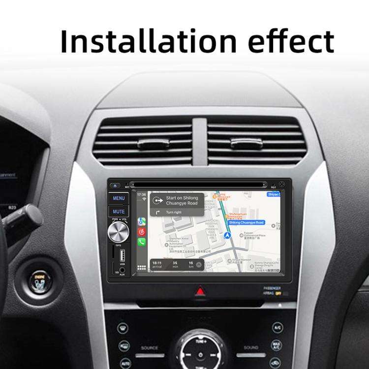 6.2 inch Bluetooth AUX Mobile Phone Interconnection USB Interface Car DVD