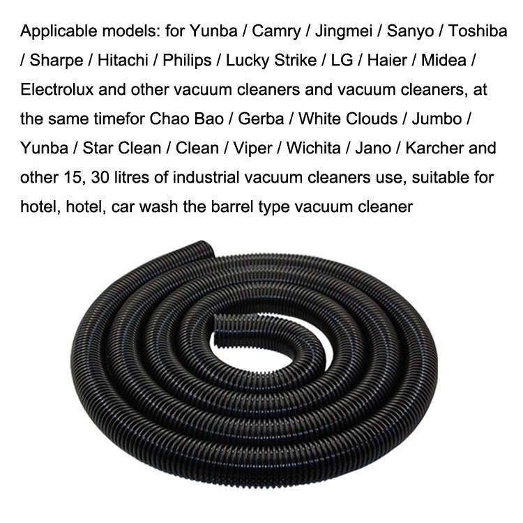 For Philips / Midea FC8260 2pcs Vacuum Cleaner Accessories Threaded Hose, 2pcs Threaded Hose
