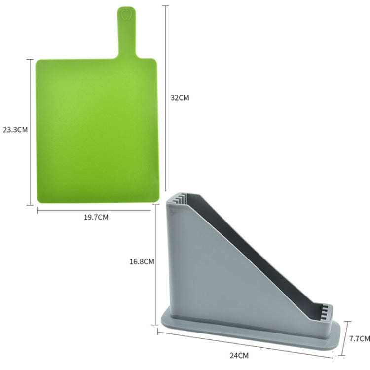 4 PCS/Set Multifunction Classified Plastic Cutting Board Set, Plastic