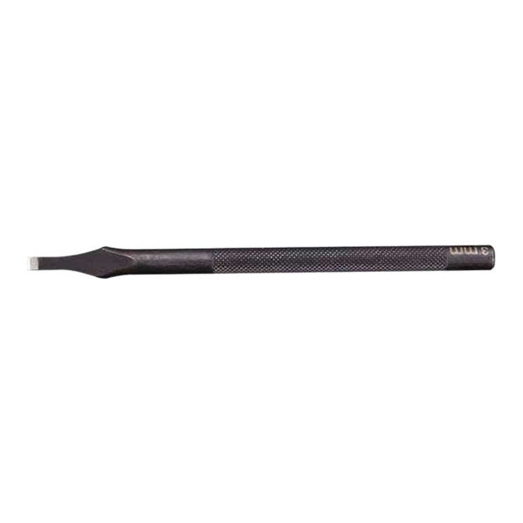 ER018 2pcs Card Position Cut Cowhide Leather Word Cut DIY Tool, Size: 3mm, 3mm, 5mm, 6mm, 8mm, 10...