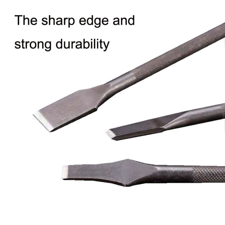 ER018 2pcs Card Position Cut Cowhide Leather Word Cut DIY Tool, Size: 3mm, 3mm, 5mm, 6mm, 8mm, 10...