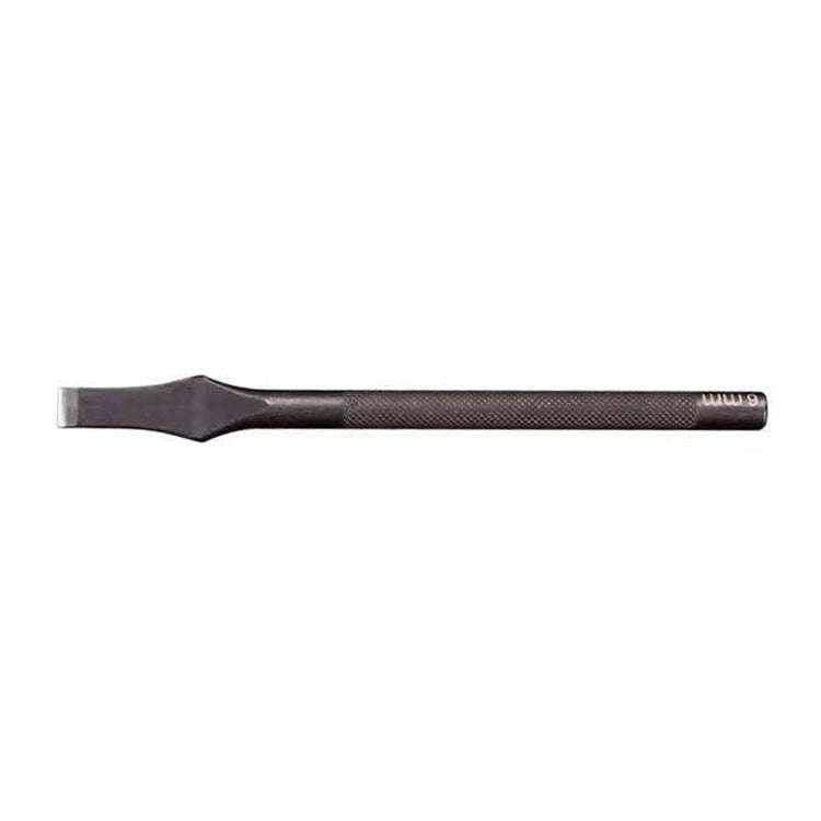 ER018 2pcs Card Position Cut Cowhide Leather Word Cut DIY Tool, Size: 3mm, 3mm, 5mm, 6mm, 8mm, 10...