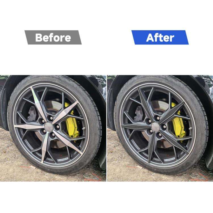 For Chevrolet Corvette C8 20pcs /Set Wheel Trim Stickers