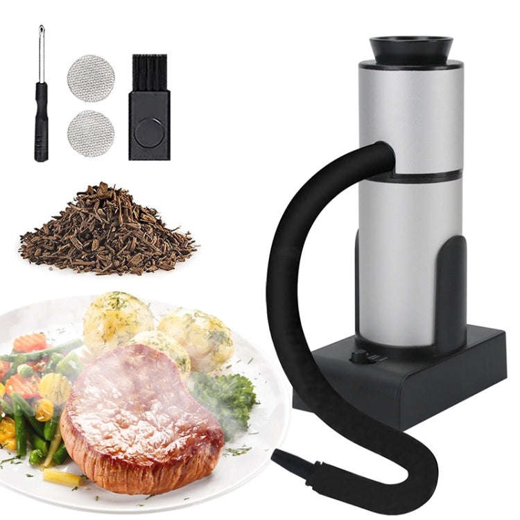 Kitchen Tool Handheld Smoke Detector Household Molecular Dishes Steak Salmon Smoker, SK303 Upgrad...