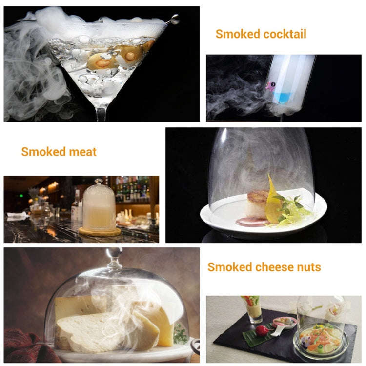 Kitchen Tool Handheld Smoke Detector Household Molecular Dishes Steak Salmon Smoker, SK303 Upgrad...