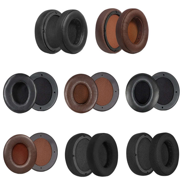 For Edifier W855BT 2pcs Headset Soft and Breathable Sponge Cover, Color: Black Protein, Black Pro...