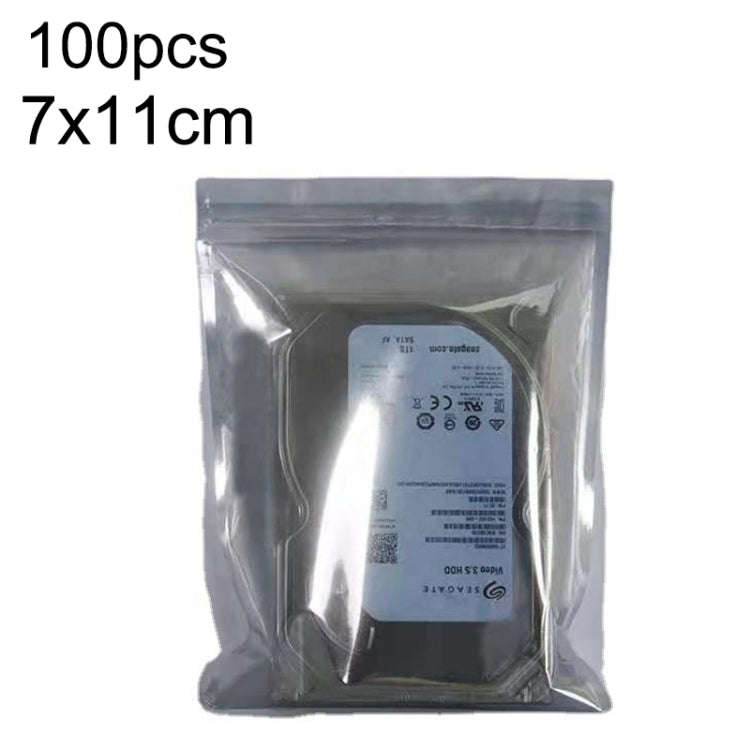 100pcs / Pack 20x30cm Anti-static Shielding Bag Hard Disk Insulation Bag Electronic Plastic Mothe...