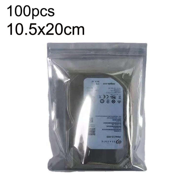100pcs / Pack 20x30cm Anti-static Shielding Bag Hard Disk Insulation Bag Electronic Plastic Mothe...
