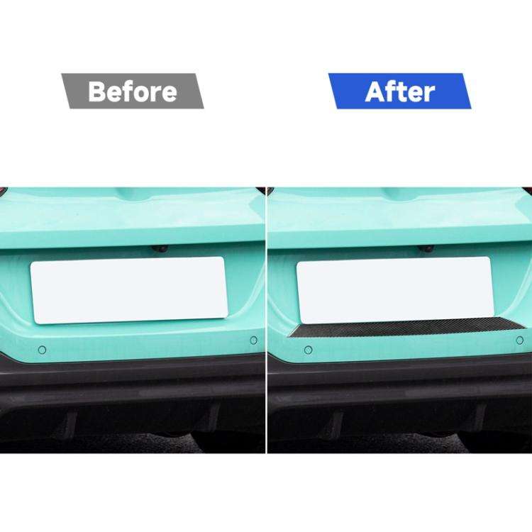 For 2019-2024 BMW 8 Series G14 Universal External Rear Guard Plate Sticker