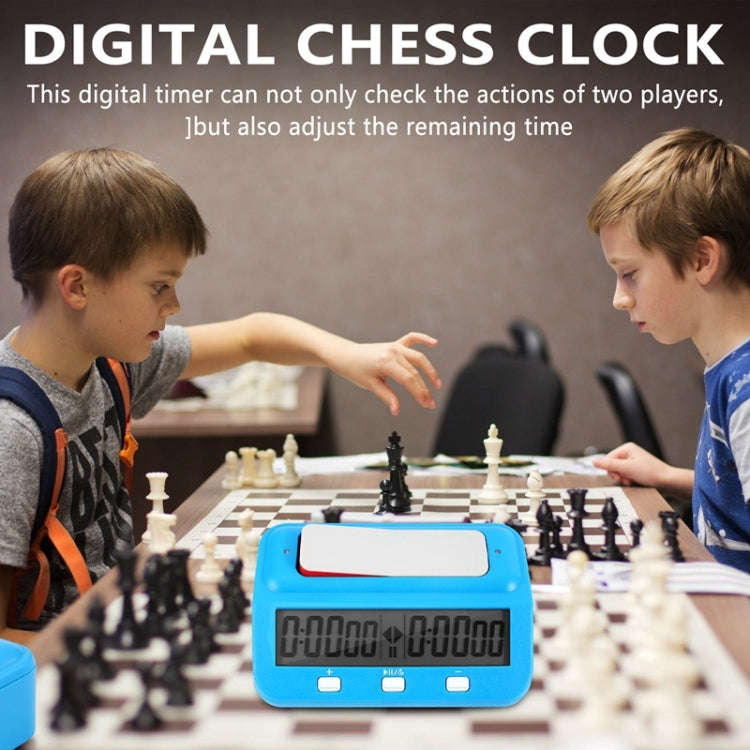 HQT101 Plastic Chess Clock Go Chess Timer, HQT101 Blue, HQT101 Red Wine