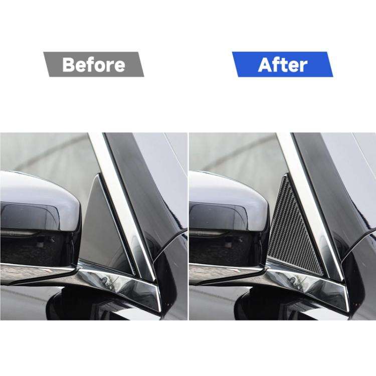 For 2019-2024 BMW 8 Series G14 2pcs /Set Universal A-pillar Stickers for Left and Right Drive
