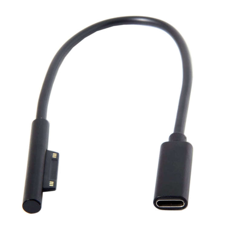 Type-C / USB-C Mother Rotary Seeder Tablet Power Charging Cable For Microsoft Surface Pro 5 / 6, ...