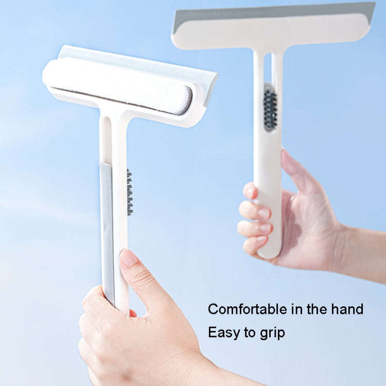 4 In 1 Glass Cleaning Water Wiper Mirror Scraper, 4 In 1