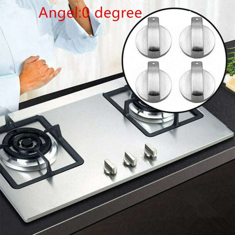 2pcs  6mm Cooker Hob Knobs Gas Stove Knobs Control Switch, 2pcs 6mm Round