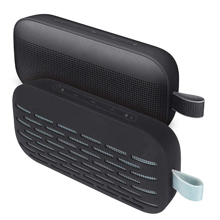 EBSC2131 For Bose Soundlink Flex Bluetooth Speaker Dustproof Silicone Protective Cover, Black, Wh...