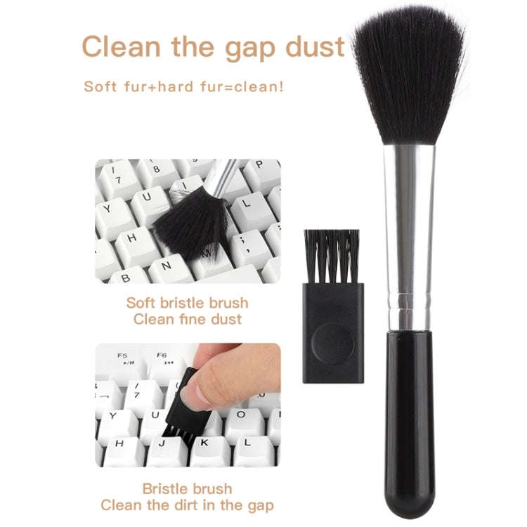 Q10 18 in1 Computer Keyboard Cleaner Brush Kit Earphone Cleaning Pen Keycap Puller, Q10