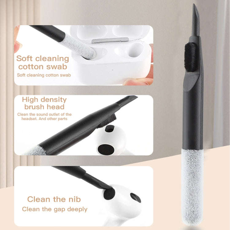 Q10 18 in1 Computer Keyboard Cleaner Brush Kit Earphone Cleaning Pen Keycap Puller, Q10