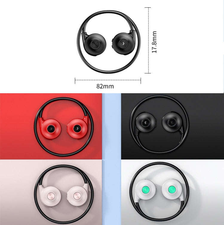 M1S Bone Conduction Stereo Vibrator Speaker Bluetooth Earphones, M1S Black, M1S Pink, M1S Red, M1...