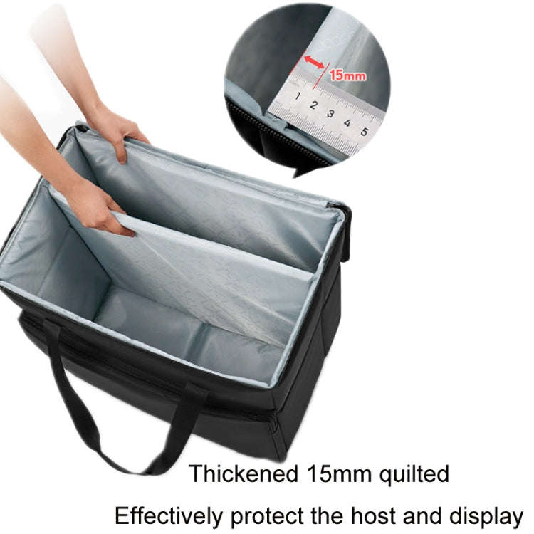 Baona BN-K002 Desktop Computer Host Monitor Keyboard Storage Bag, Size:, Medium 24 inches, Single...