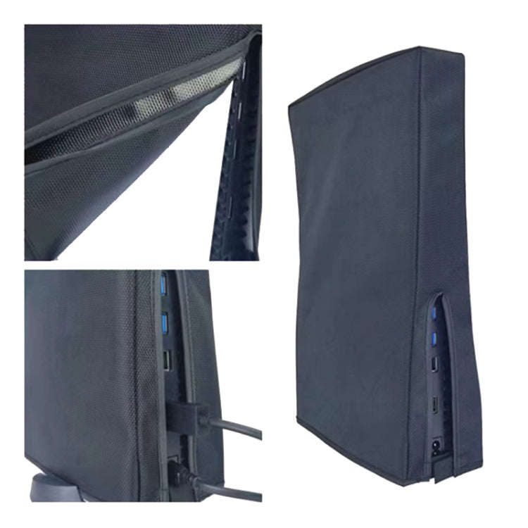 PS5-1 for Snoy PS5 Game Console Waterproof and Dustproof Protective Cover, (Horizontal Black), (H...