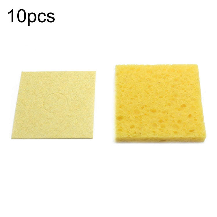 Soldering Iron Tin Remover Cleaning Cotton Wood Pulp Sponge,Spec: Thin Square 6x6cm, Thin Square ...