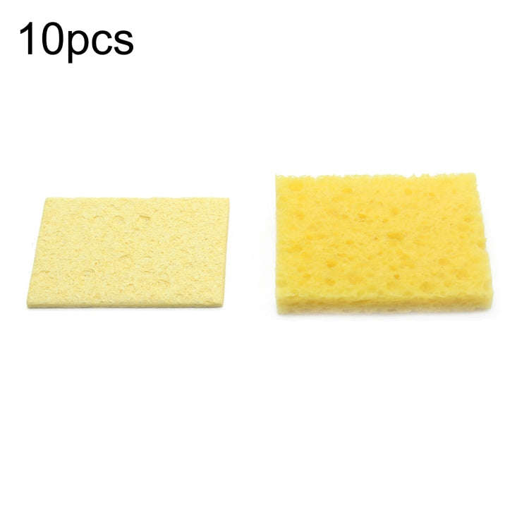 Soldering Iron Tin Remover Cleaning Cotton Wood Pulp Sponge,Spec: Thin Square 6x6cm, Thin Square ...