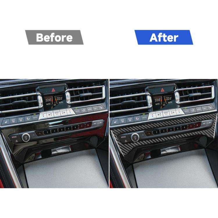 For 2019-2024 BMW 8 Series G14 Universal CD Panel Sticker for Left and Right Drive