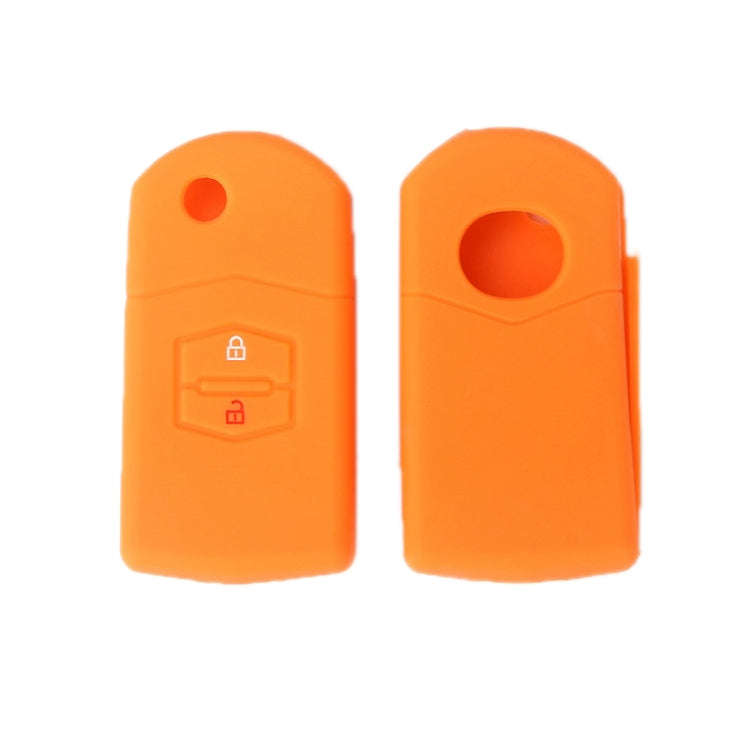 For Mazda M6/CX-5 2pcs Remote Control Folding 2 Button Silicone Case, Black, Red, Rose Red, Pink,...