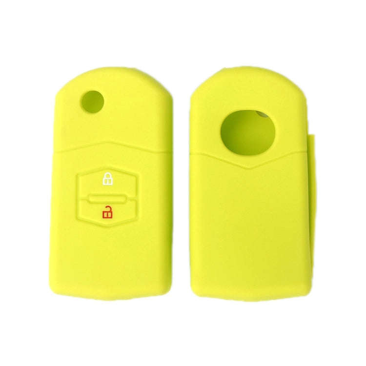 For Mazda M6/CX-5 2pcs Remote Control Folding 2 Button Silicone Case, Black, Red, Rose Red, Pink,...