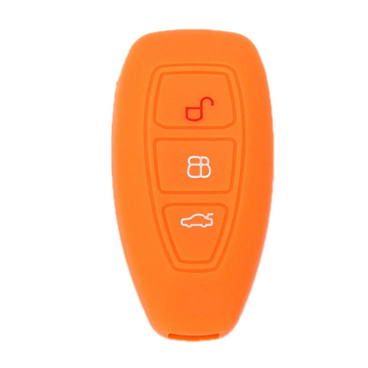 For Ford Focus/Mondeo 2pcs Folding Three-Button Key Protect Cover, Red, Pink, Orange, Yellow, Sky...