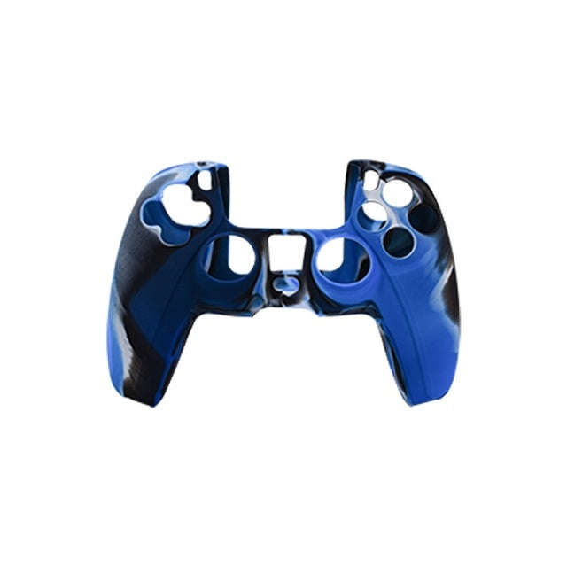 For PS5 Controller Silicone Case Protective Cover, White, Black, Camouflage Blue, Camouflage Red,...